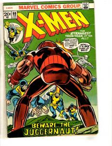 (Uncanny) X-Men # 80 FN Marvel Comic Book Juggernaut Iceman Magneto Beast JL9