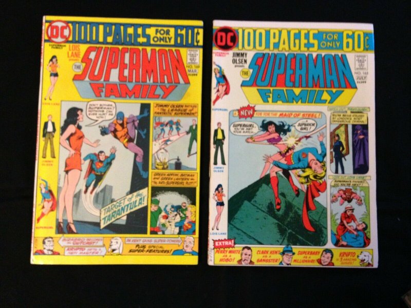 The Superman's Family, #165, 166, 168, 169, 170, 177, & 178, All Giant Issues