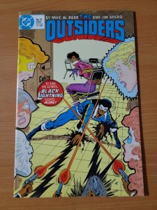 The Outsiders #9 Direct Market Edition ~ NEAR MINT NM ~ 1986 DC Comics
