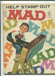 MAD #78 (4.5) 1963 STAMP COVER