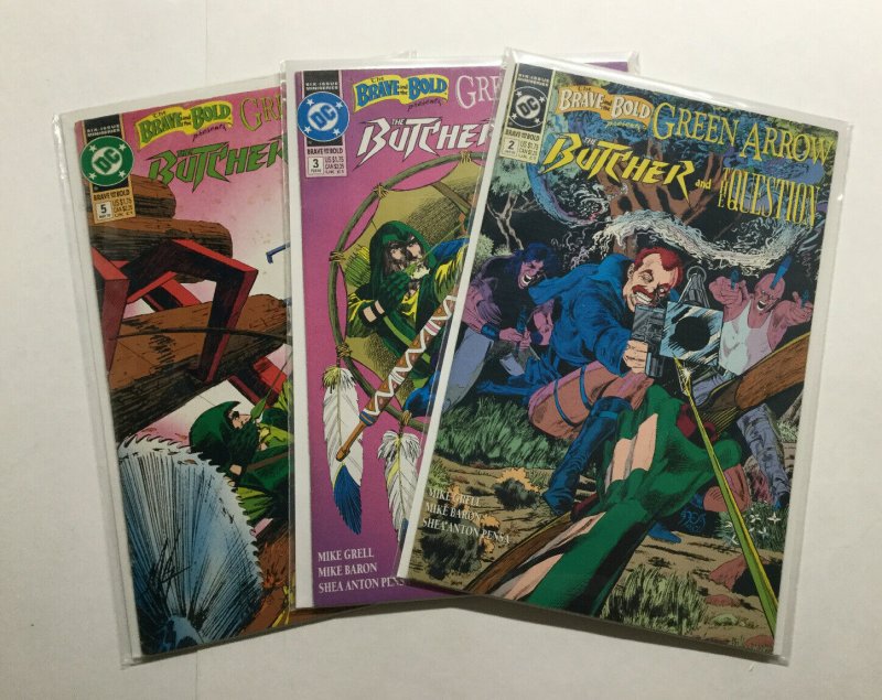 Brave And The Bold 2 3 5 Lot Run Set Fine Fn 6.0 Dc Comics