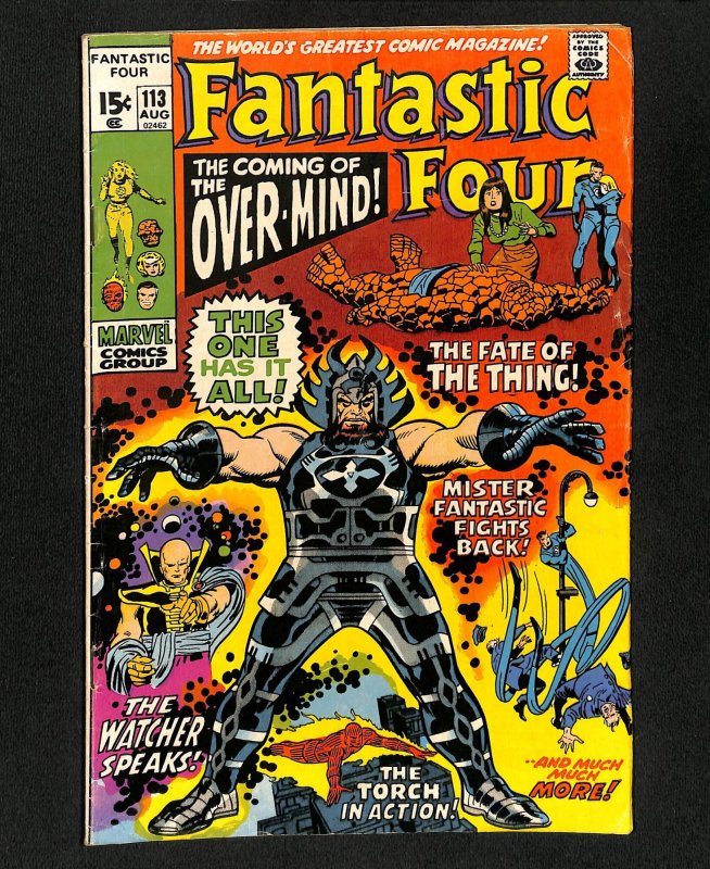 Fantastic Four #113 1st Overmind!