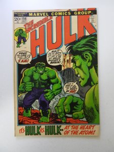 The Incredible Hulk #156 (1972) VG condition