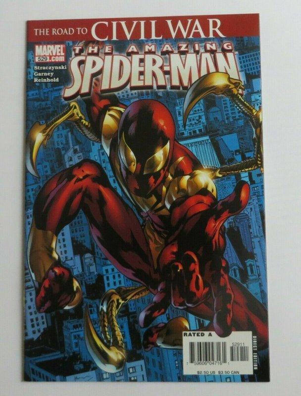 Amazing Spider-Man #529 NM Key Issue 1st App. Iron Spider Costume Marvel Comics