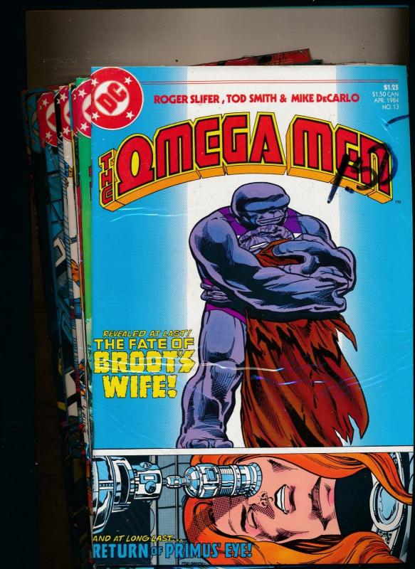 DC Huge Lot of 35!! OMEGA MEN 1983-85 #1,4-18, 20-25, 27-38 & Annual 1&2 (PF97)