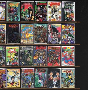 Huge Lot 140+ Comics with X-Factor, Stormwatch, Brigade, Deathmate & More!