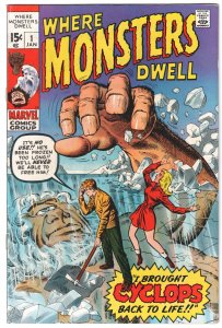 Where Monsters Dwell #1 Cyclops