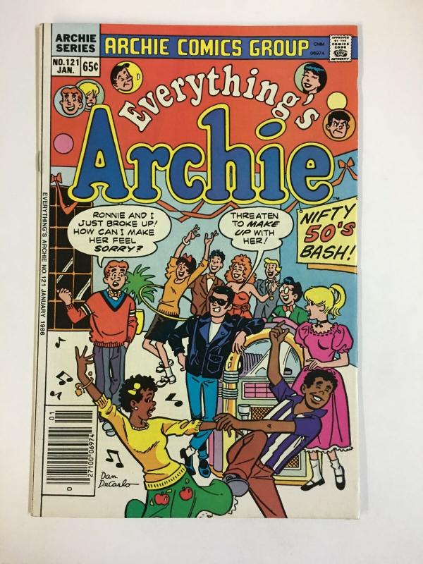 EVERYTHINGS ARCHIE (1969-1991)121 VF-NM Jan 1986 COMICS BOOK