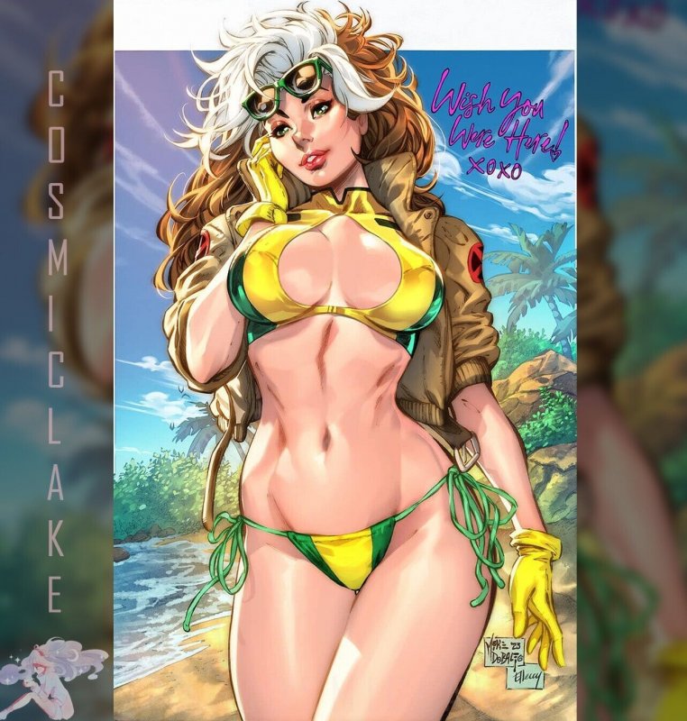 MAD GOBLIN #22 ROGUE BEACH BIKINI VIRGIN VARIANT XMEN 97 LTD 100 PREORDER 5/15 ☪