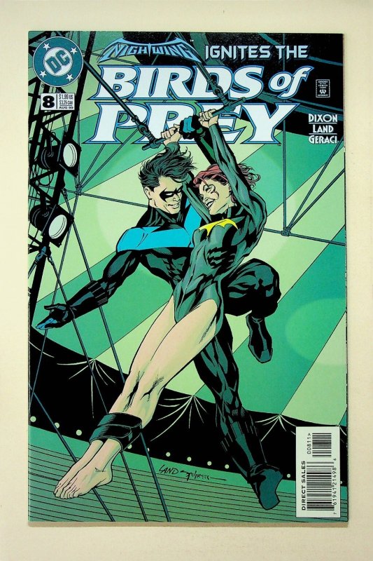 Nightwing Ignites The Birds of Prey #8 DC Comics Greg Land 1999
