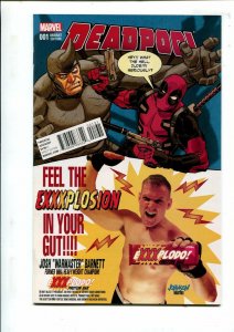 DEADPOOL #1 - JOSH BARNETT VARIANT COVER! - (9.2)