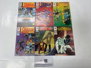 6 ShadowMan VALIANT comic books #16 17 22 23 24 25 32 KM34