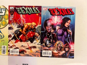 3 New Exiles Marvel Comic Books # 1 2 48 Avengers Defenders  Hulk 113 JS44