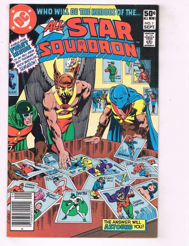 All-Star Squadron # 1 VF DC Comic Book Batman Superman Flash Green Lantern J76