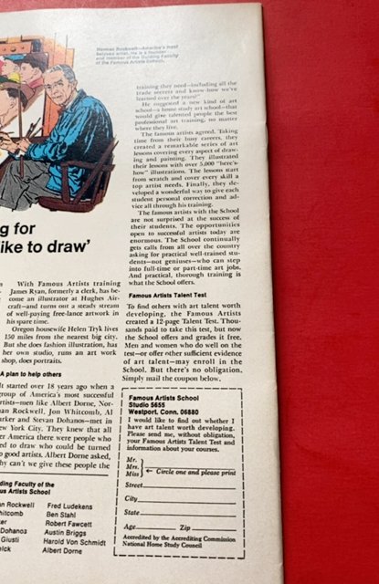 The X-Men #42 (1968) Death of professor X