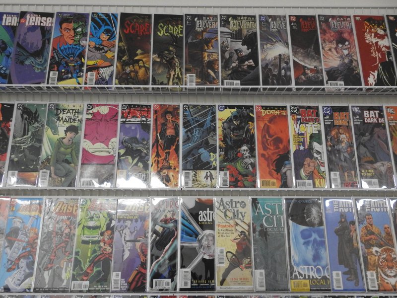 Huge Lot 130+ Comics W/ Multiple Complete Mini Series, Batman,  Avg VF/NM Cond!