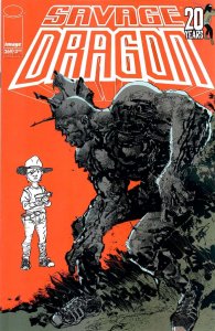 Savage Dragon, The #269C VF/NM ; Image | Walking Dead Variant