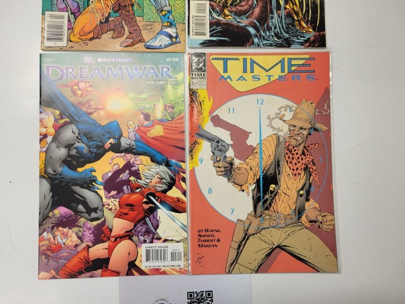 4 DC Comics #3 Dreamwar + #3 Time Masters + #2 Firebrand + #8 Arak  8 TJ17