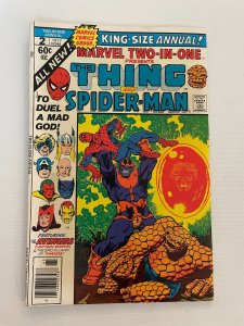 Marvel Two-In-One ANNUAL # 2 VF Comic Book Thing Warlock THANOS 10 J263