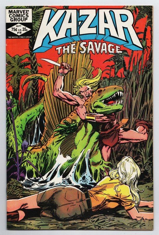 Ka-Zar The Savage #18 Shanna The She-Devil (Marvel, 1982) FN 