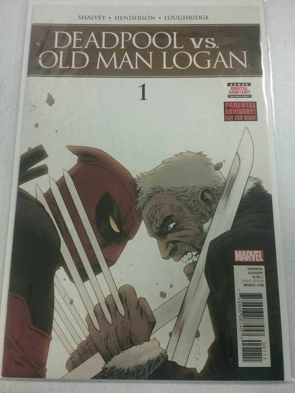 DEADPOOL VS. OLD MAN LOGAN #1 (2017) MARVEL COMICS NW144