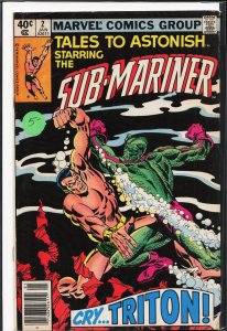 Tales to Astonish #2 (1980) Namor the Sub-Mariner