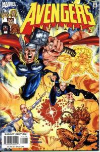 AVENGERS INFINITY (2000 MARVEL) #1 NM- AGSLQL