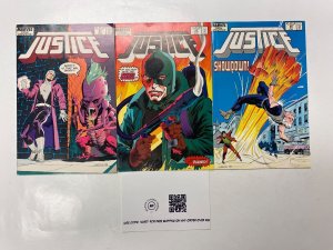 3 Justice MARVEL comic book #22 23 24 18 KM9
