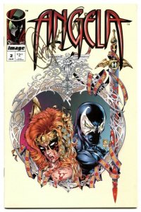 Angela #2 1995- Image Comics- SIGNED BY GREG CAPULLO
