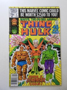Marvel Two-in-One Annual #5 (1980) VF Condition!