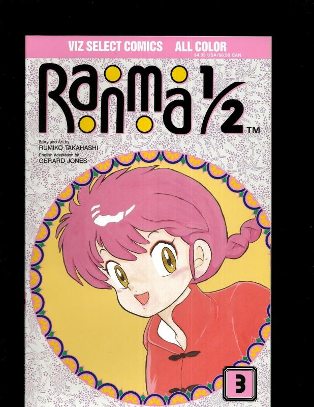 Lot of 12 Ranma Comic Books 1/2 #1 2 3 5 6 + Ranma Part 2 #1 3 4 5 6 7 8 JF20