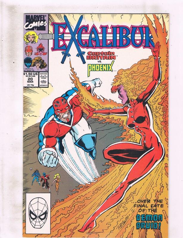 10 Excalibur Marvel Comic Books # 11 12 13 14 15 16 17 18 19 20 Wolverine J204