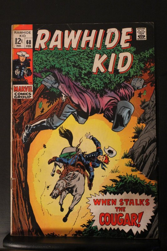 The Rawhide Kid #68 (1969) Mid-Grade FN Wow!