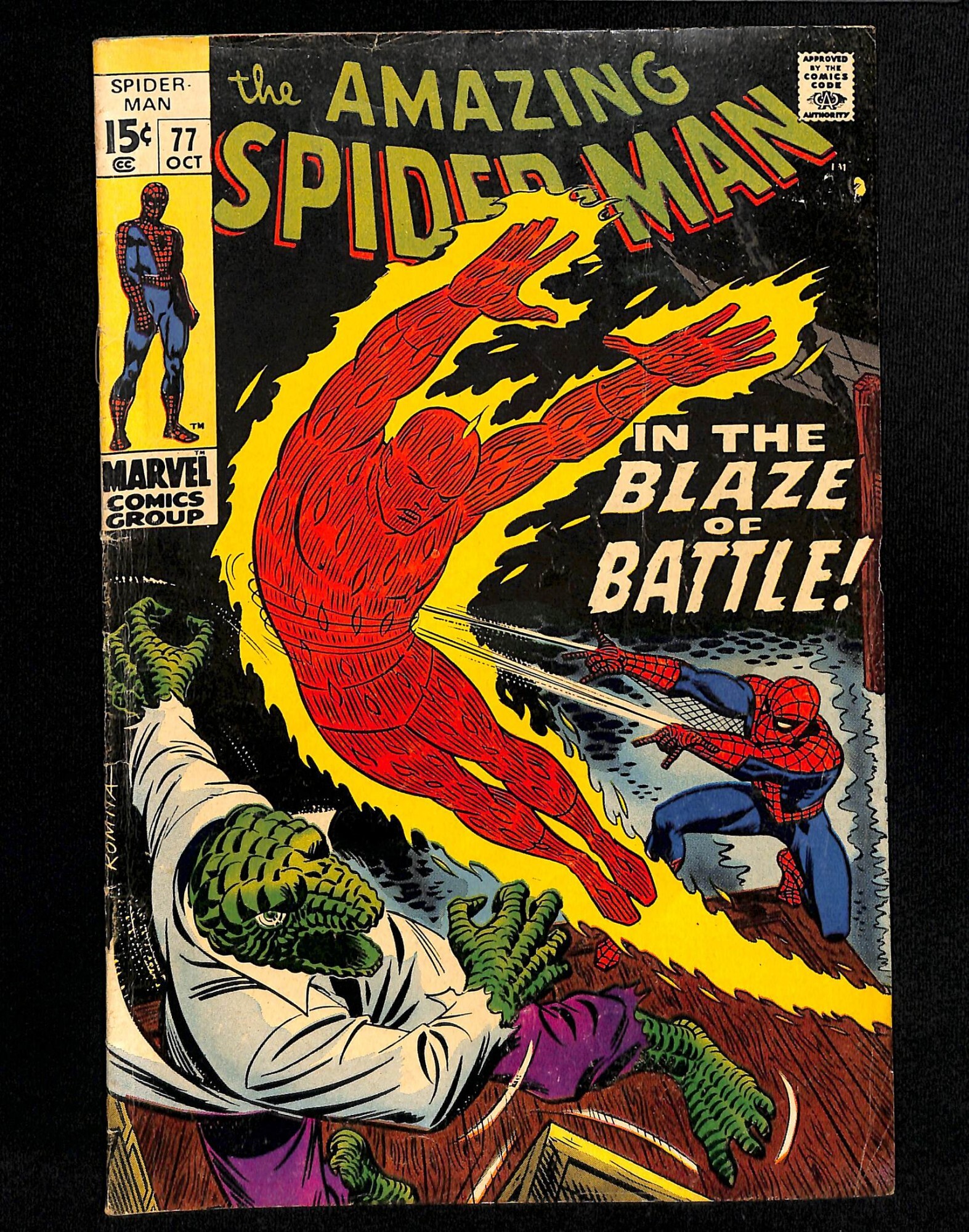 The Amazing Spider Man 77 1969 Comic Books Silver Age Marvel Spider Man Superhero 