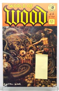 WORLD OF WOOD #4 (1986) Wally Wood Cover - Eclipse comics, White pages NM/NM+