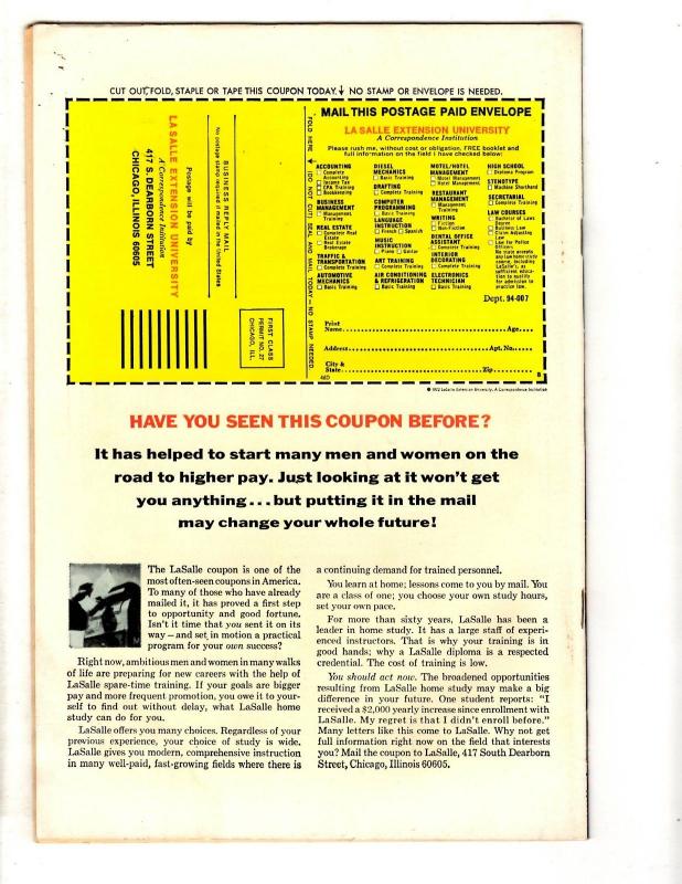 Daredevil # 105 VF Marvel Comic Book Avengers Spider-Man Hulk Iron Man CR45