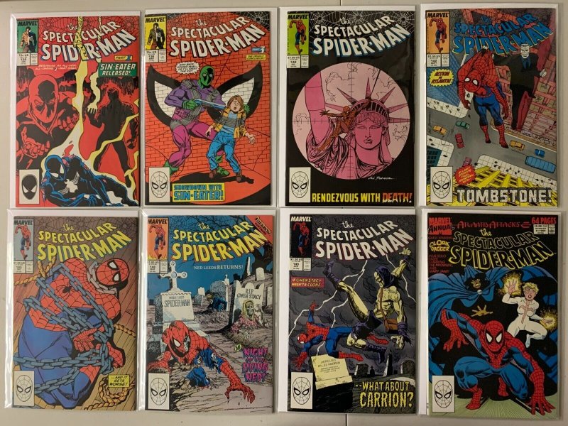 Peter Parker Spectacular Spider-Man lot #81-149 + 2 annual 41 diff (1983-89)