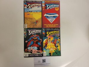 4 Superman Man of Steel DC Comic Books #16 20 21 22 49 TJ25