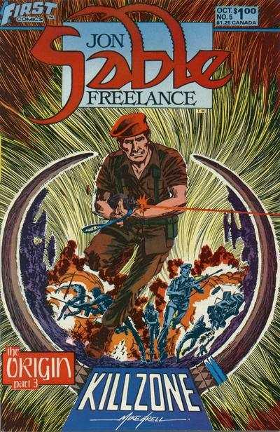 Jon Sable: Freelance #5, NM- (Stock photo)