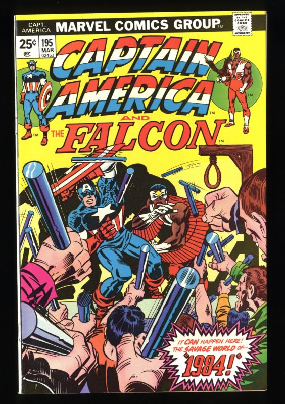 Captain America #195 VF 8.0
