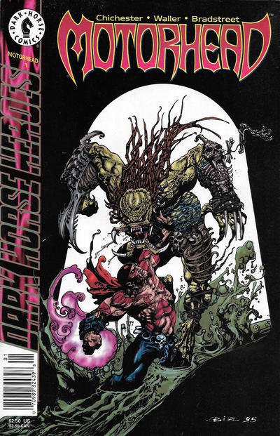 Motorhead #1 (Newsstand) VF/NM ; Dark Horse | Predator - Simon Bisley