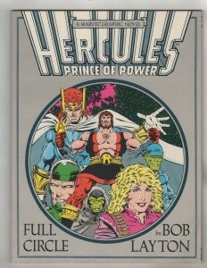 Marvel Graphic Novel! Hercules Prince of Power: Full Circle! 1st Print!