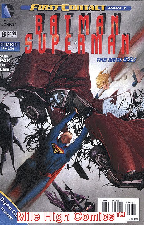 BATMAN/SUPERMAN (2013 Series)  (DC) #8 COMBO Near Mint Comics Book