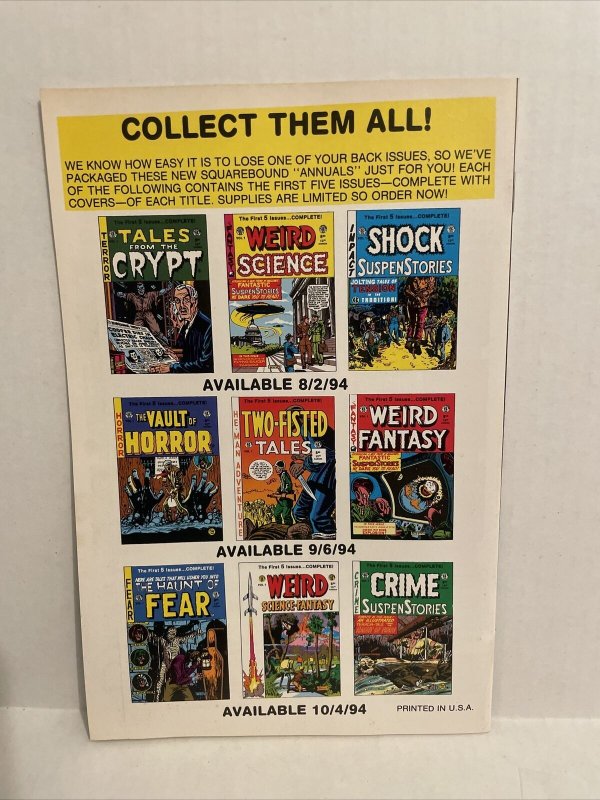 Shock Suspenstories #10 Reprint of Classic 1950's EC comics