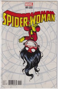 Spider-Woman #1 Variant Edition - Marvel Babies - Skottie Young (2014) Spider...