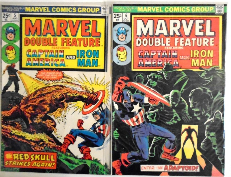 *Marvel Double Feature (1973) 3-6, 12 - 5 high grade books Guide price: $84