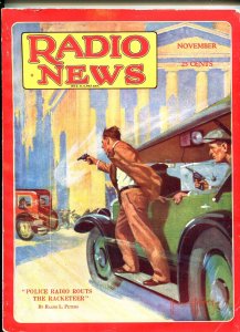 RADIO NEWS 11/1929-HOWARD V BROWN-GUNFIGHT-HAM RADIO-TELEVISION-fn