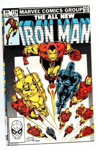 Iron Man #174 - Iconic Armor Cover - 1983 - (-NM)