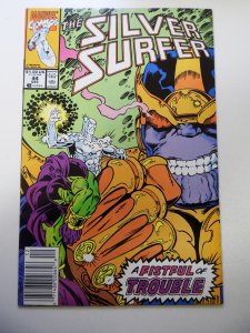 Silver Surfer #44 (1990) 1st App of the Infinity Gauntlet! FN+ condition