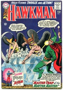 HAWKMAN #9-dc silver-age-1965-ATOM appears FN+